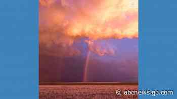 WATCH:  Pink clouds over stunning Colorado sunset