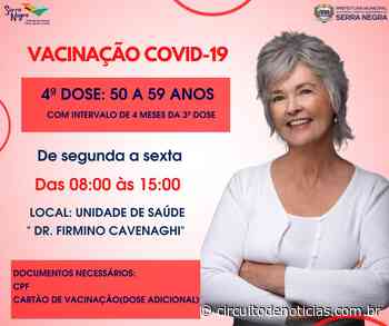 Vacinação contra a Covid-19, acontece no Posto Firmino, em Serra Negra - Circuito de Notícias