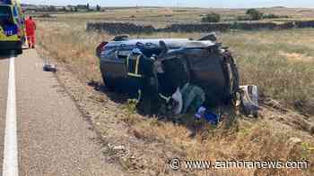 Trasladados a Zamora cinco heridos en un accidente en la CL-527 - Zamora News