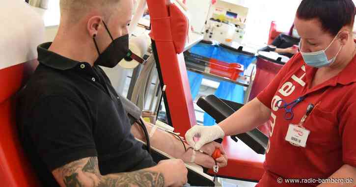 Das Deutsche Rote Kreuz ruft zum Blutspenden auf