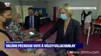 Valérie Pécresse vote à Velizy-Villacoublay - 20/06 - BFMTV