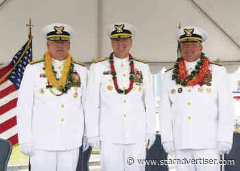 Rear admiral assumes command of U.S. Coast Guard 14th District