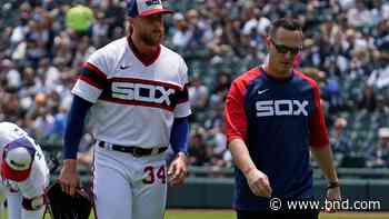 Kopech exits White Sox game vs Rangers with knee discomfort - Belleville News-Democrat