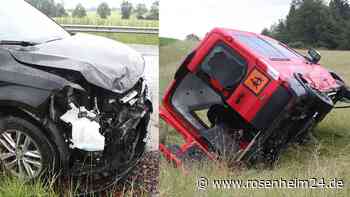 Babenshamerin (25) übersieht Transportbus in Amerang – und es kracht