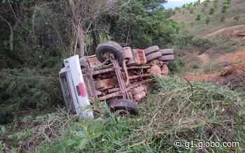 Motorista salta de caminhão em movimento para escapar de acidente em Cataguases - Globo