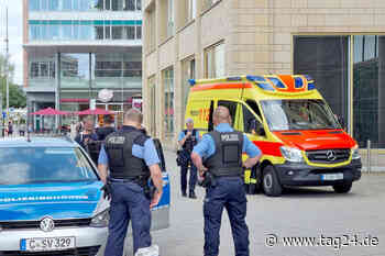 Chemnitz: Auseinandersetzung sorgt am Roten Turm für Polizeieinsatz - TAG24