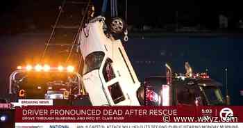 Driver pronounced dead after water rescue in St. Clair River - WXYZ 7 Action News Detroit
