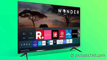 Samsung Crystal 4K Neo TV With 'Bezel-Less' Design, HDR10+ Support Launched in India: Price, Specifications