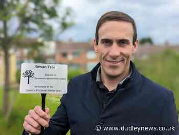 Jubilee tree planted at Sycamore Adventure Playground | Dudley News - Dudley News