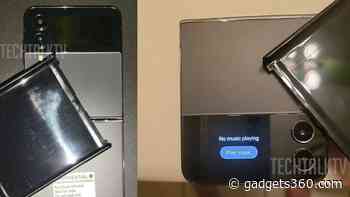 Samsung Galaxy Z Flip 4 Live Images Leak, Tip Larger Cover Display: Report