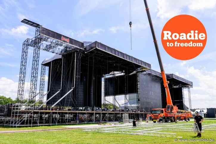 Van grasveld tot metalburcht: hoe de zes podia van Graspop in evenveel weken verrijzen