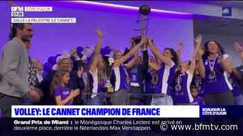 Volley: les joueuses du Volero Le Cannet championnes de France - BFMTV