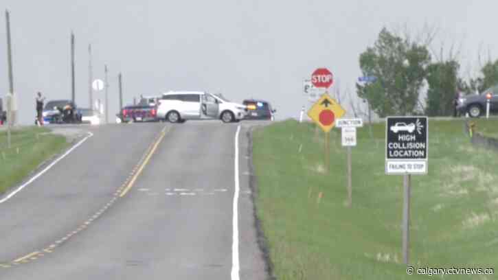Motorcyclist in life-threatening condition after crash near Balzac