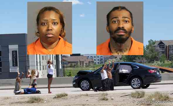 Two Arrested After Crash, Confrontation On I-225 In Aurora