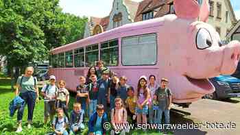 Ferienprogramm Kinderkiste: Kinder gehen in Nagold auf Schatzsuche