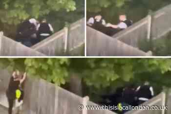 Abbey Wood: Police officers 'punch' teen during arrest