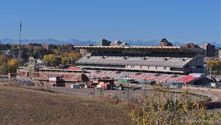 Calgary Stampede renames iconic Grandstand to GMC Stadium