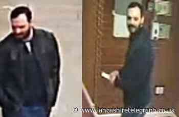 Men wanted over thefts targeting vulnerable people in Blackburn, Burnley and Nelson