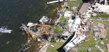 Clean-up begins on Maple Lake; onlookers asked to stay away during clean-up process - Alexandria Echo Press