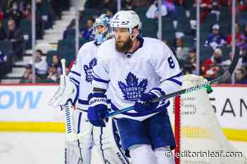 Will Jake Muzzin Still Be with the Toronto Maple Leafs Next Season? - Editor in Leaf