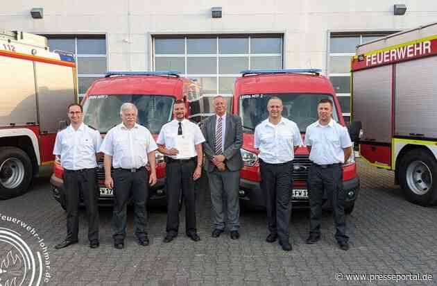 FW-Lohmar: Jahreshauptversammlung der Löschgruppe Scheiderhöhe der Feuerwehr Lohmar