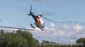 Comox Valley Search and Rescue airlifts skier to safety | CTV News - CTV News VI