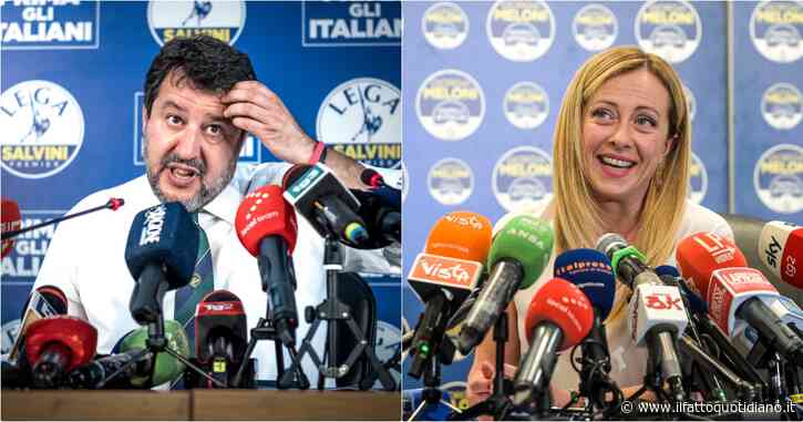 Comunali, centrodestra avanti ma nel caos: Salvini superato da Meloni un po’ ovunque. E in Sicilia Fdi va alla guerra con Forza Italia