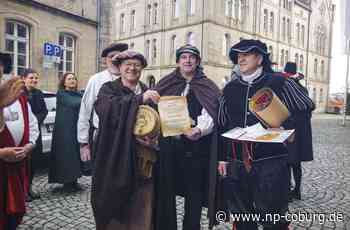 Historische Szene in Kronach: Vom Stadtvogt zum Ehren-Bräuknecht - Kronach - Neue Presse Coburg