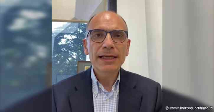 Comunali, Letta: “Pd primo partito d’Italia, centrosinistra vince quando è unito. Campo progressista è unico argine a vittoria delle destre”