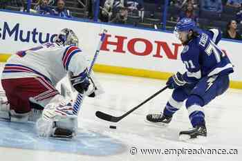 Stamkos scores twice, Lightning oust Rangers - Virden Empire Advance