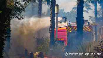 Hunderte Feuerwehrleute kämpfen gegen Waldbrände in Südfrankreich