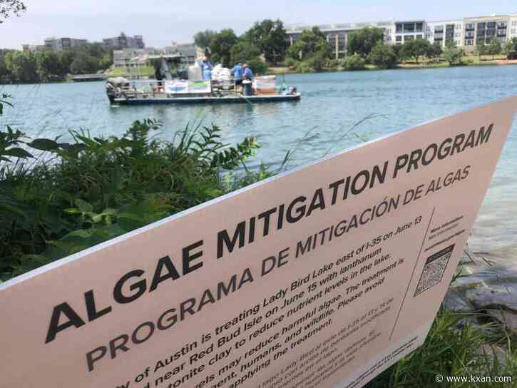 Austin begins blue-green algae treatments in Lady Bird Lake
