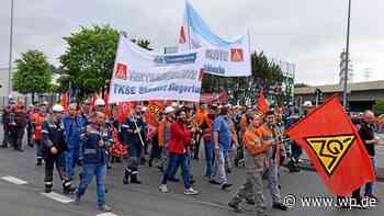 Siegen: Warnstreik in Metallbranche, Belegschaft kampfbereit - WP News