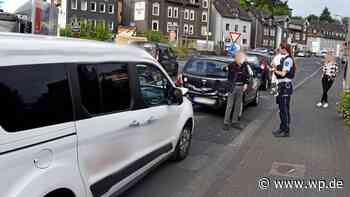 Unfall in Siegen: Drei Autos kollidieren an Schleifmühlchen - WP News