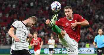 Nur 1:1 in Ungarn: Hat die deutsche Nationalmannschaft das Siegen verlernt? - Berliner Zeitung