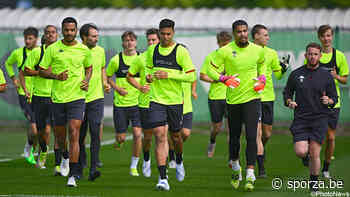 IN BEELD: Eersteklassers Cercle Brugge, Standard en KVO Oostende hervatten training - sporza.be