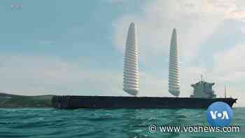 Wind Propels Shipping Industry Closer to Climate Goals - Voice of America - VOA News