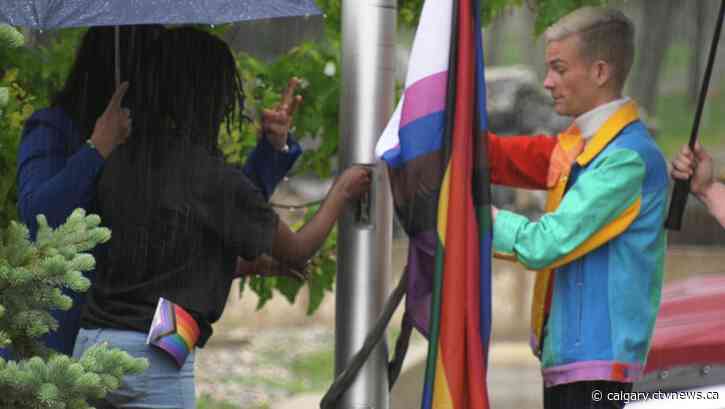 ‘You belong here’: Lethbridge College raises Pride flag, providing inclusive space for students, staff