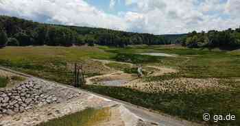 Warnung der Stadt Euskirchen: Die frühere Seefläche der Steinbachtalsperre darf nicht betreten werden - General-Anzeiger Bonn