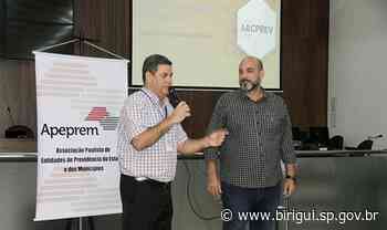 Birigui sedia curso regional de capacitação sobre regularidade previdenciária realizado pela Apeprem - birigui.sp.gov.br