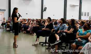 Educação de Birigui promove encontro para profissionais que atuam na educação infantil - birigui.sp.gov.br
