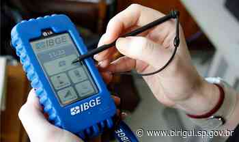 IBGE prorroga inscrições de processo seletivo com 127 vagas em Birigui para o Censo 2022 - birigui.sp.gov.br