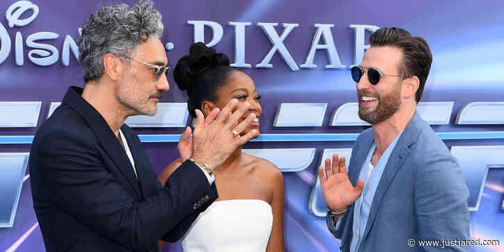Chris Evans Spends His Birthday at 'Lightyear' Premiere in London with Keke Palmer & Taika Waititi