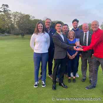 Farnham Golf Club named England Golf's Tournament Venue of the Year for 2021 | farnhamherald.com - Farnham Herald