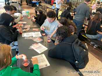 UMass Amherst's Up-and-coming Biochemists Are Already Recruiting the Next Generation—With Strawberries - UMass News and Media Relations