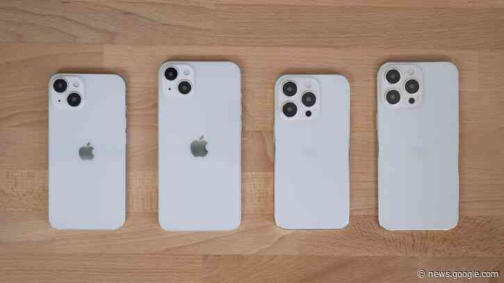 Hands-On With iPhone 14 Models Showing New Sizes and Camera Design Updates - MacRumors