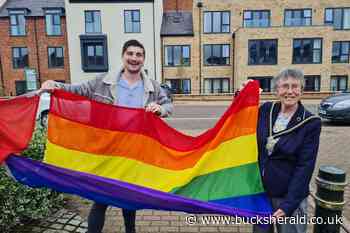 Pride flag raised for the first time in Buckingham - Bucks Herald