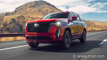 2023 Cadillac Escalade V: The Large Lad Can Hustle     - CNET
