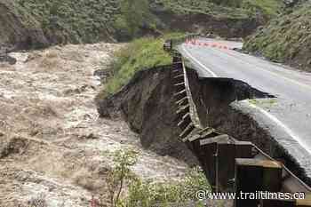 Yellowstone flooding sweeps away bridge, washes out roads - Trail Times