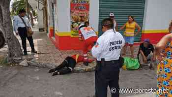 Mujer tirada en la calle de Ciudad del Carmen moviliza a policías - PorEsto